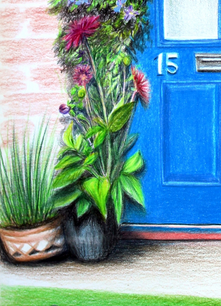 Spirit of the Outdoors, Blue Door from Pontefract