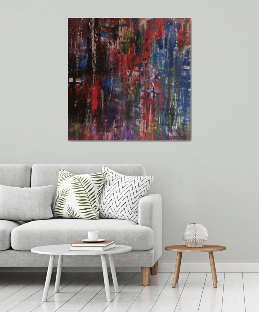 “Judgement Day” 100x100x2cm