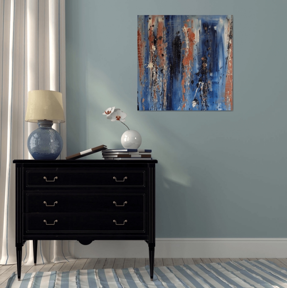 “Drowning In You” 76x76x2cm