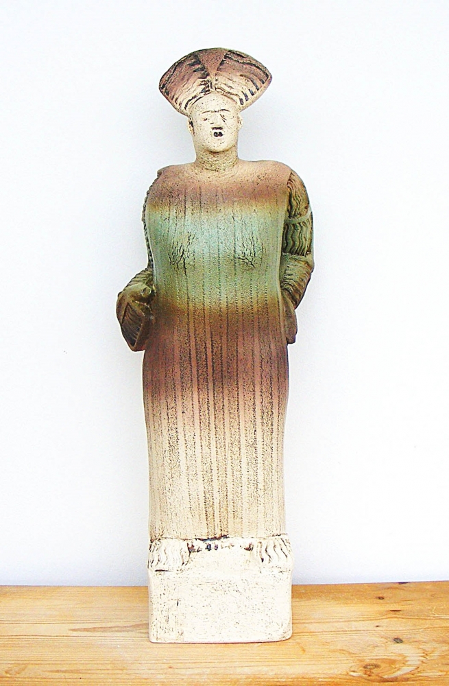 Ceramic Sculpture - Calypso, a beautiful nymph in Homer's Odyssey