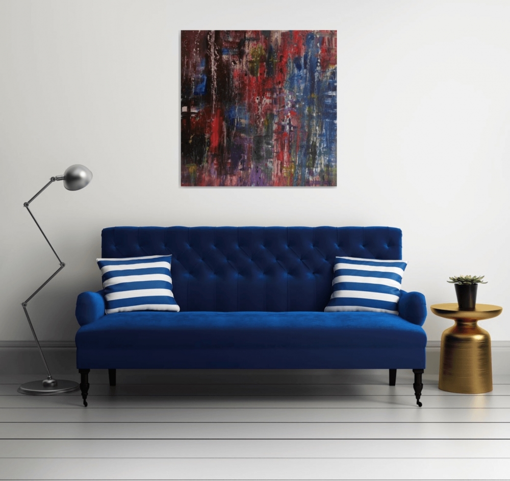 “Judgement Day” 100x100x2cm