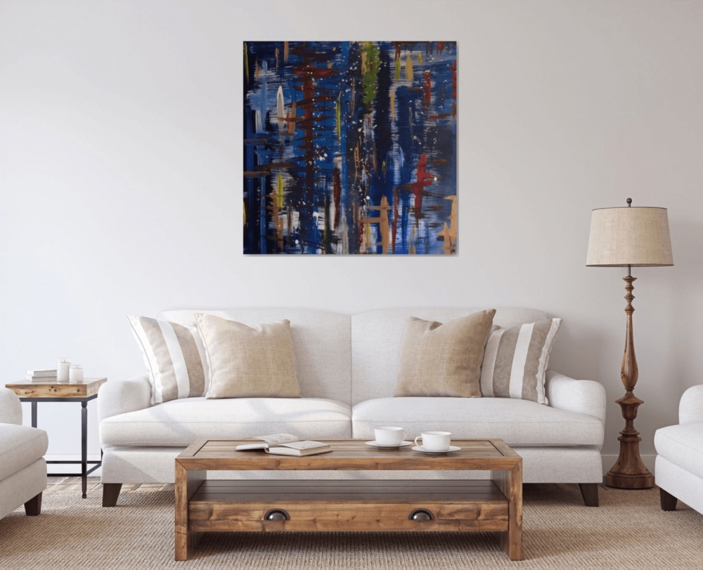 “Stranded” 100x100x2cm