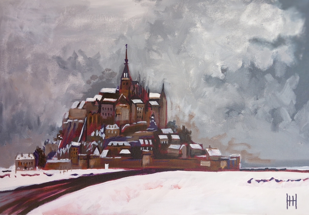 Mont St. Michel - Winter