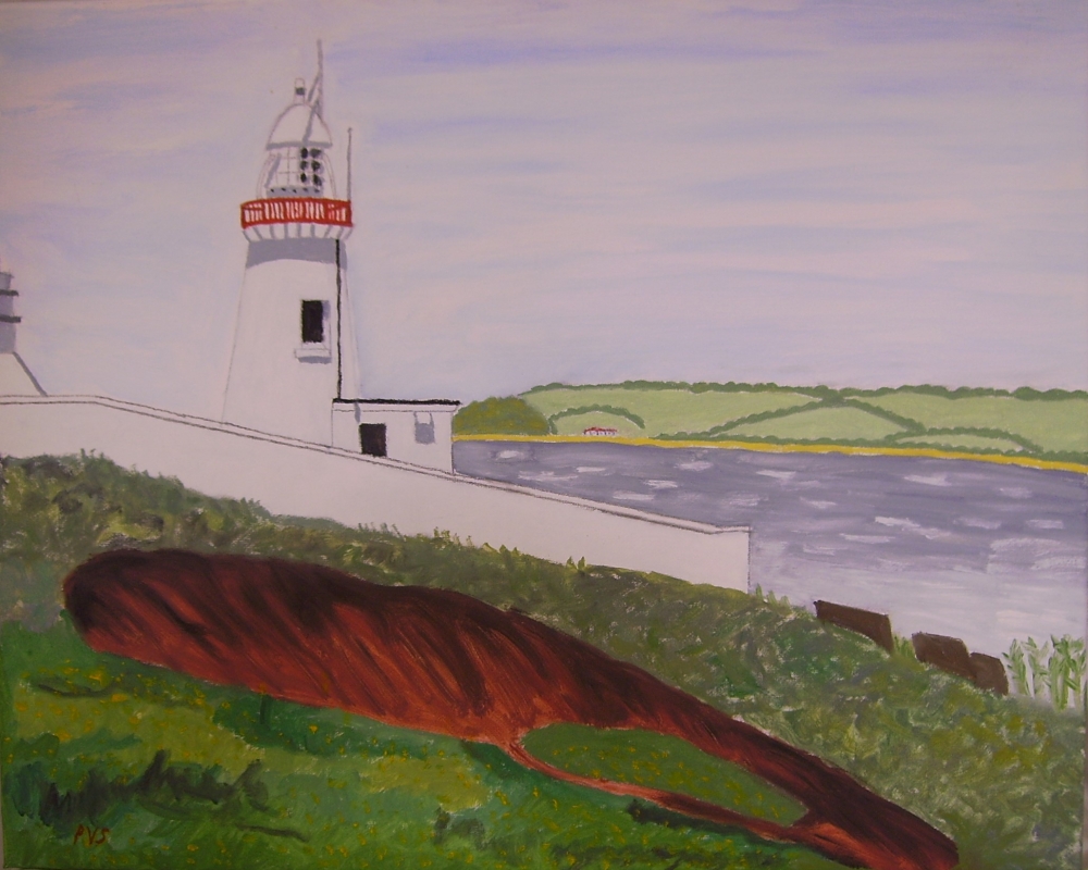 Youghal  Lighthouse in Ireland.