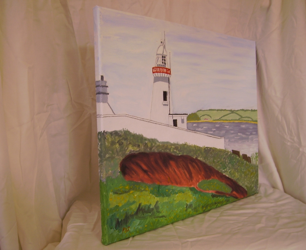 Youghal  Lighthouse in Ireland.