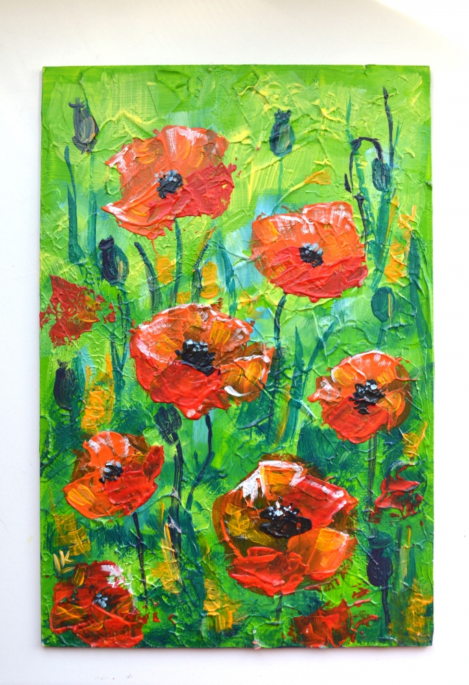 Poppy Red Flowers