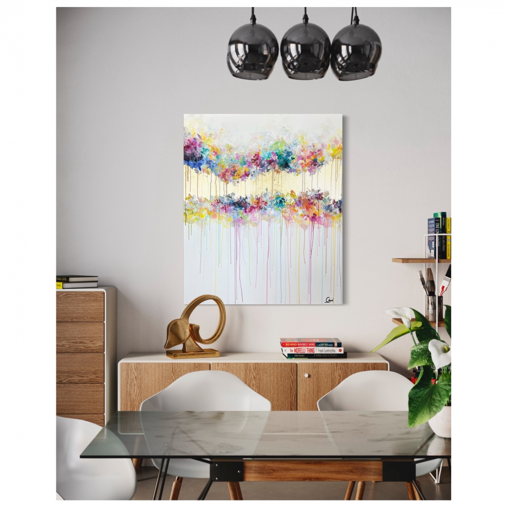 Summer love - Oversized painting 