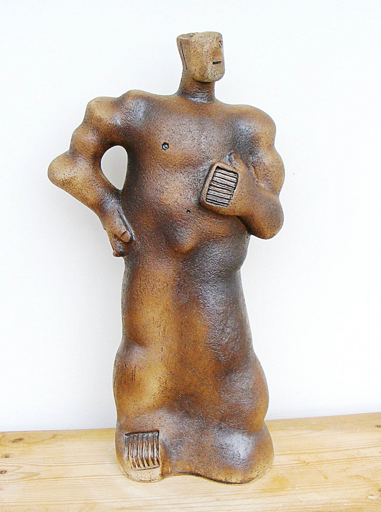 Mythological Giant, Finn McCool - (Fionn mac Cumhaill) - Legendary Irish Giant - Ceramic Sculpture