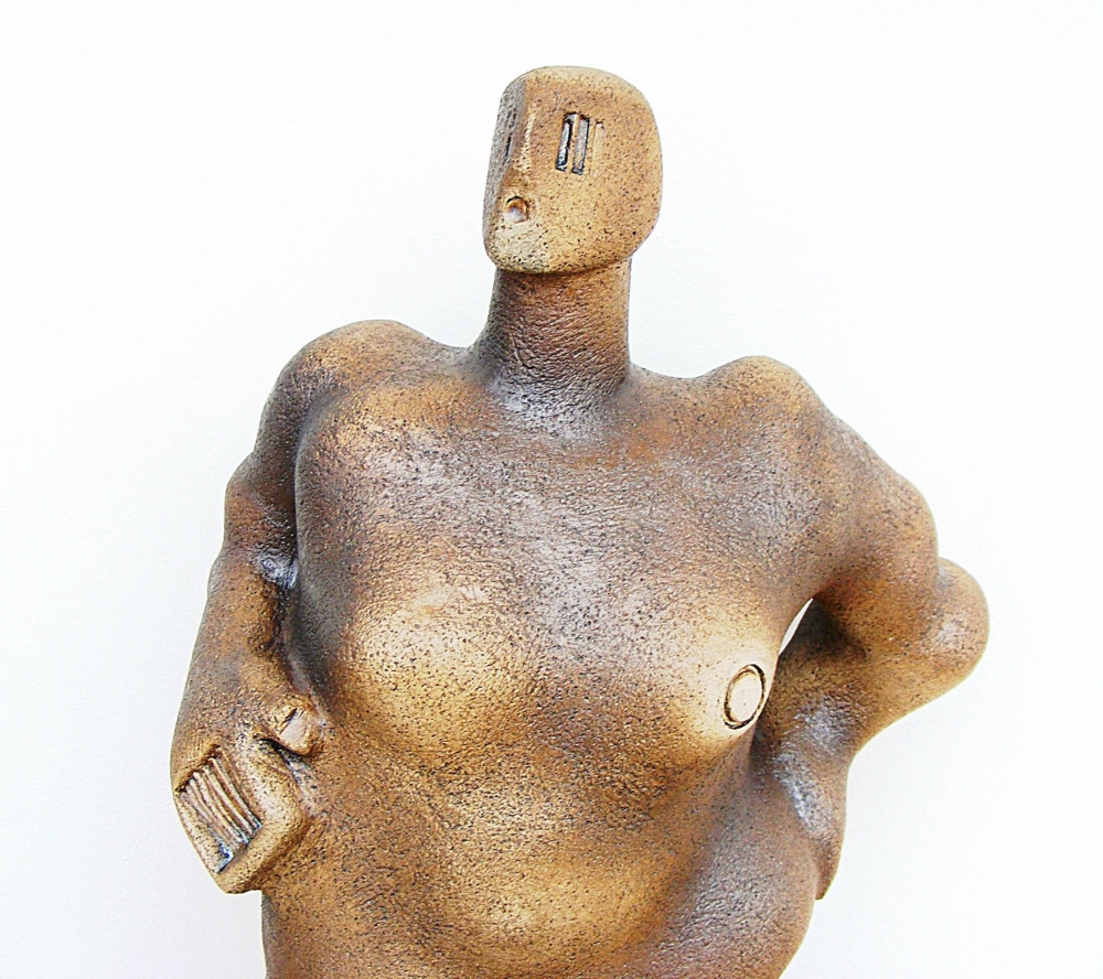 Norse Deity - Beautiful Freyja - Ceramic Sculpture