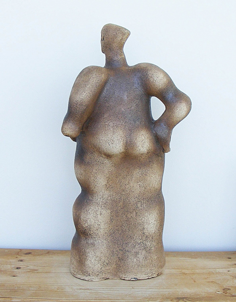 Norse Deity - Gefjun, Goddess of Agriculture and Fertility - Ceramic Sculpture