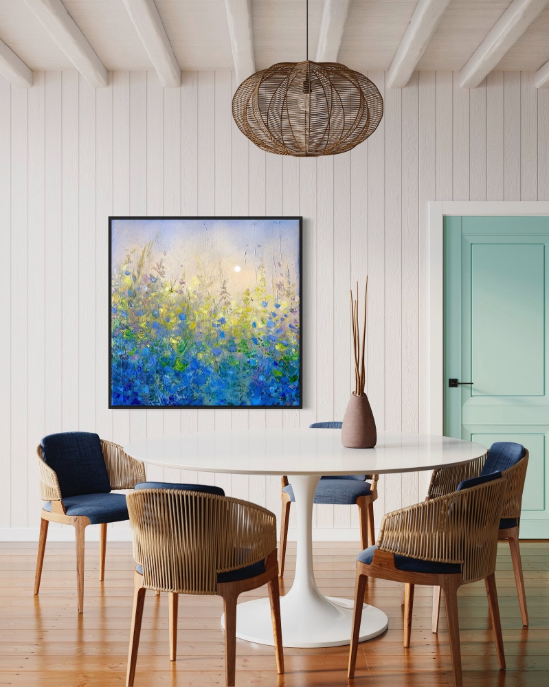 Ode To Summer - 100cmx100cm Floral Art