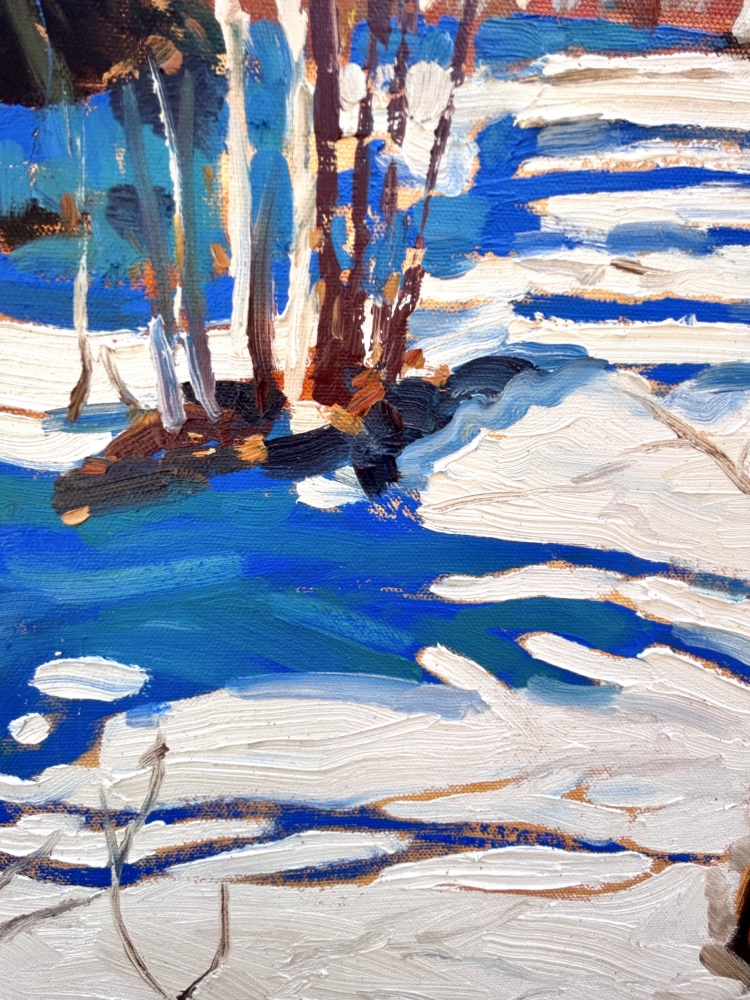 'Path behind Mowat Lodge' - Tom Thomson reproduction