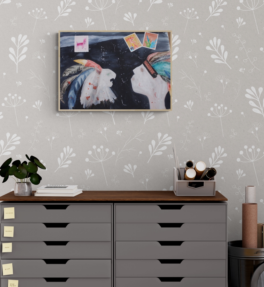 Ego vs Instinct: A Surreal Battle of Inner Forces