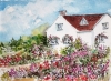 English cottage watercolour painting 1