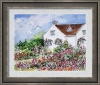 English cottage watercolour painting 1