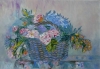 Flowers in a basket 