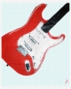 Strat (red).