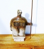 Sentinel Figure - Watching for Altruism - Ceramic Sculpture