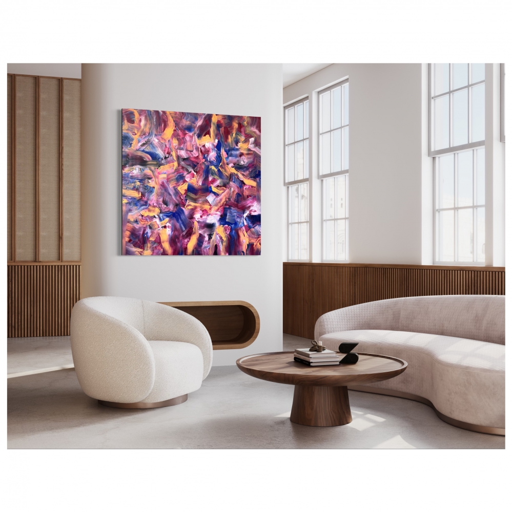 Timeless Allure - large abstract painting 