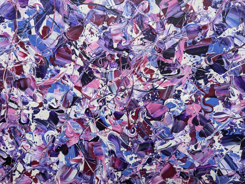 Abstract Synapses - Amethyst Twilight #4