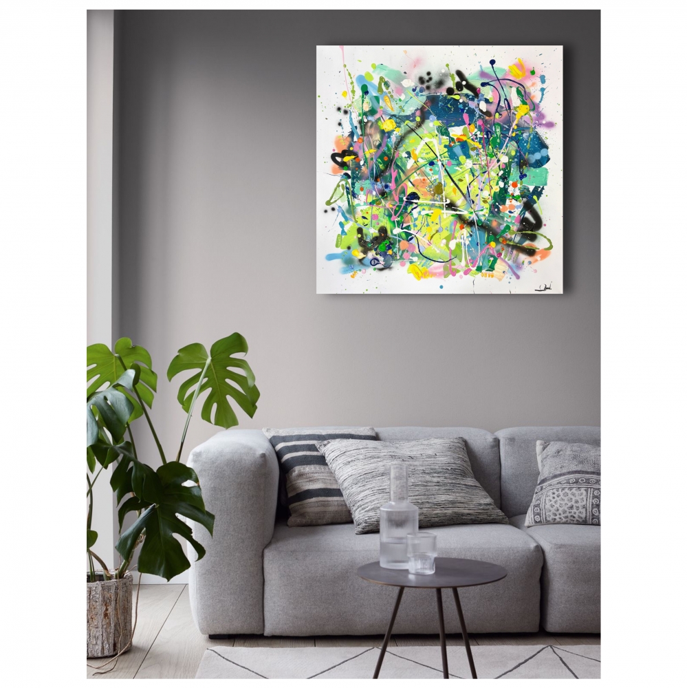 What are you waiting for - Large abstract art