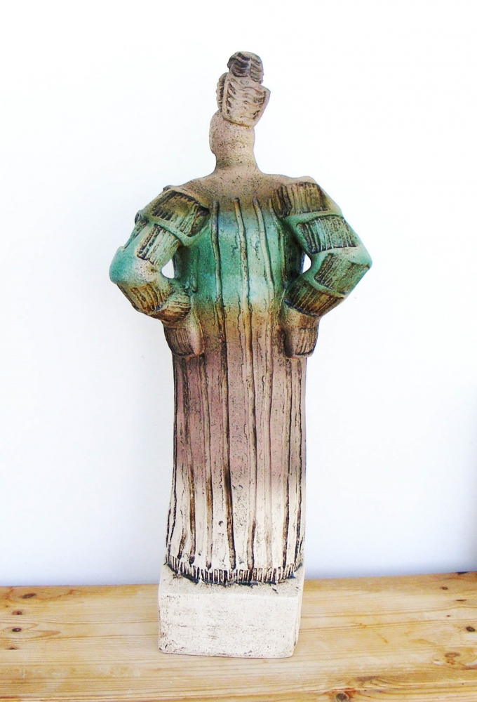 Ceramic Sculpture - Erato, Muse of Love Poetry