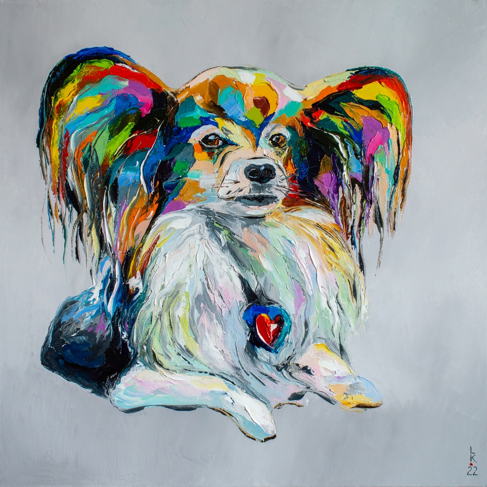 Papillon dog