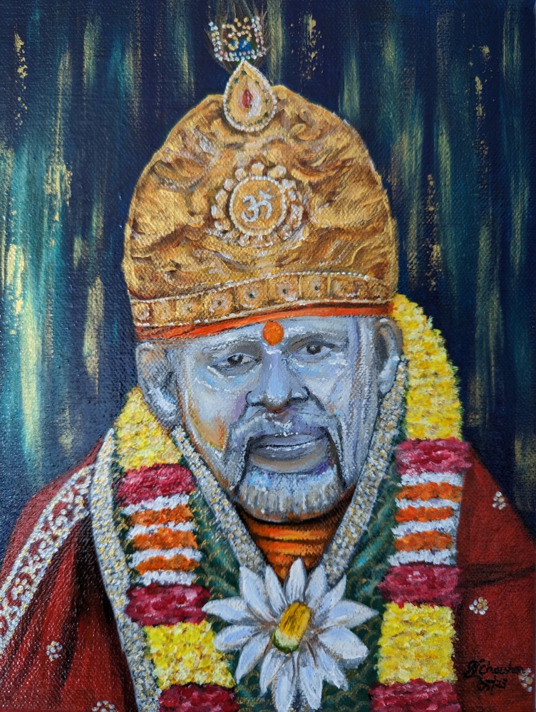 Sai Baba Portrait 