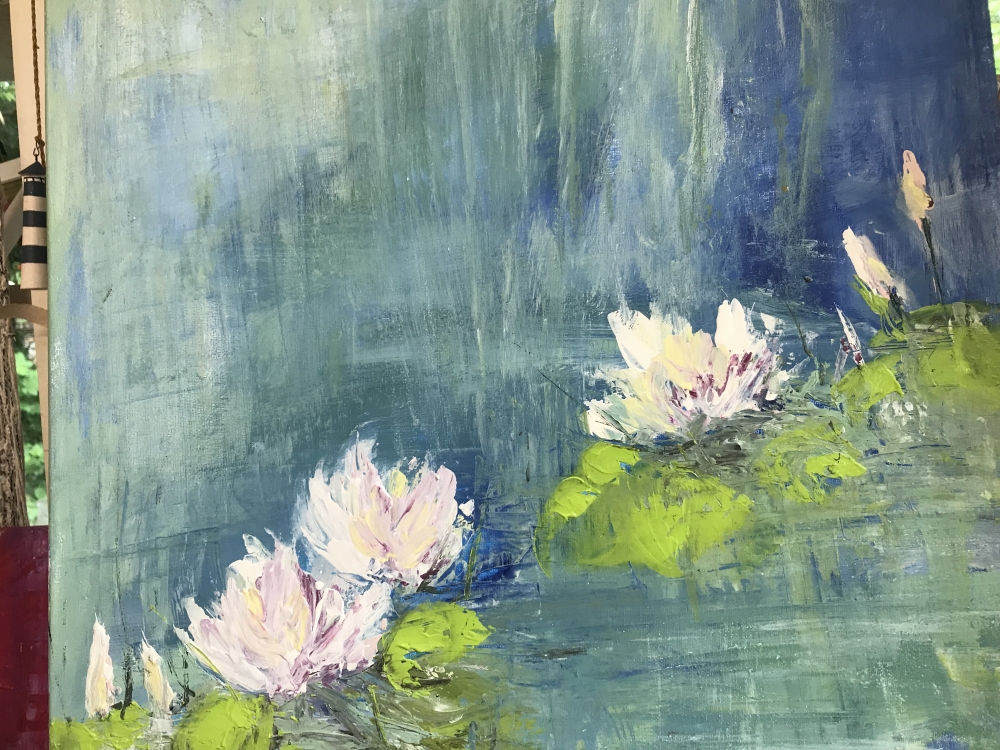 Impressionist Waterlilies