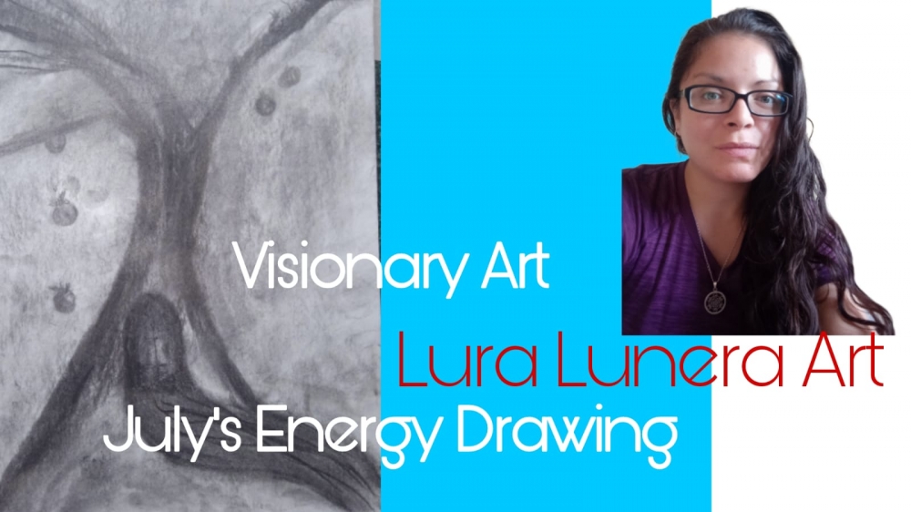 Visionary Art: July's Energy Drawing