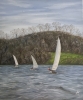 Sails at Rudyard Lake