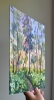 Breathe in Nature: Textured Forest and Trees Oil Painting