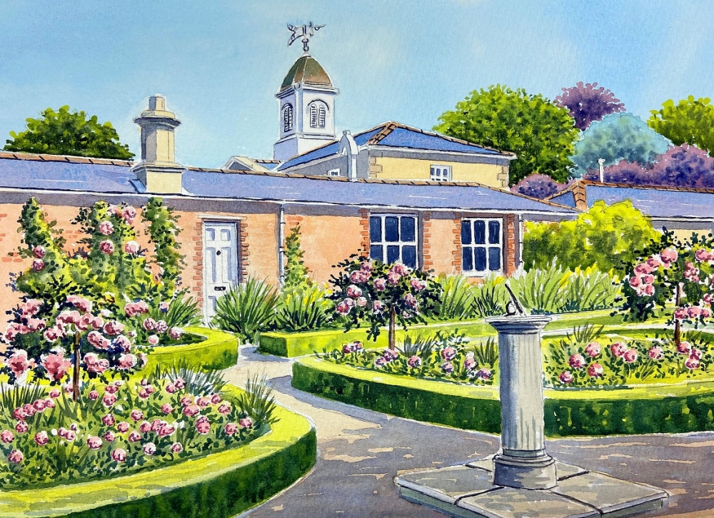 The Argory Rose Garden Near Moy