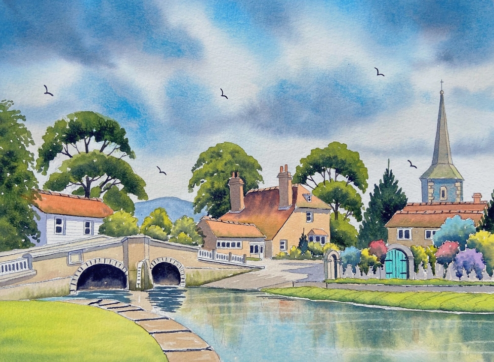 The River Crossing at Eynsford Kent