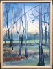 Owlet Woods - framed landscape painting