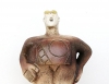 Stargazer Figure - Looking At Orion - Ceramic Sculpture