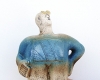 Stargazer Figure - Looking At Canis Major - Ceramic Sculpture