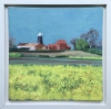 Heapham Mill - Framed Acrylic Painting