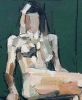 FEMALE NUDE , LIFE STUDY NO 53