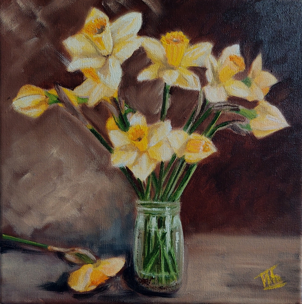 Yellow Daffodils 