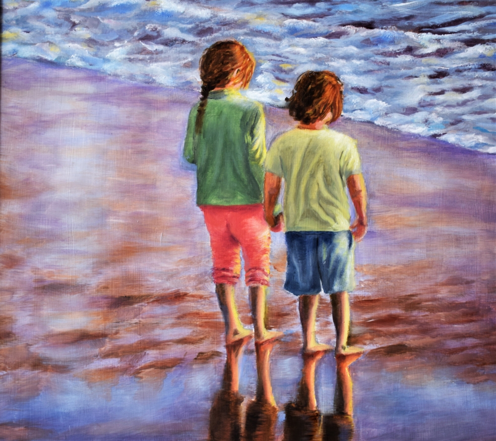 Children on the Beach