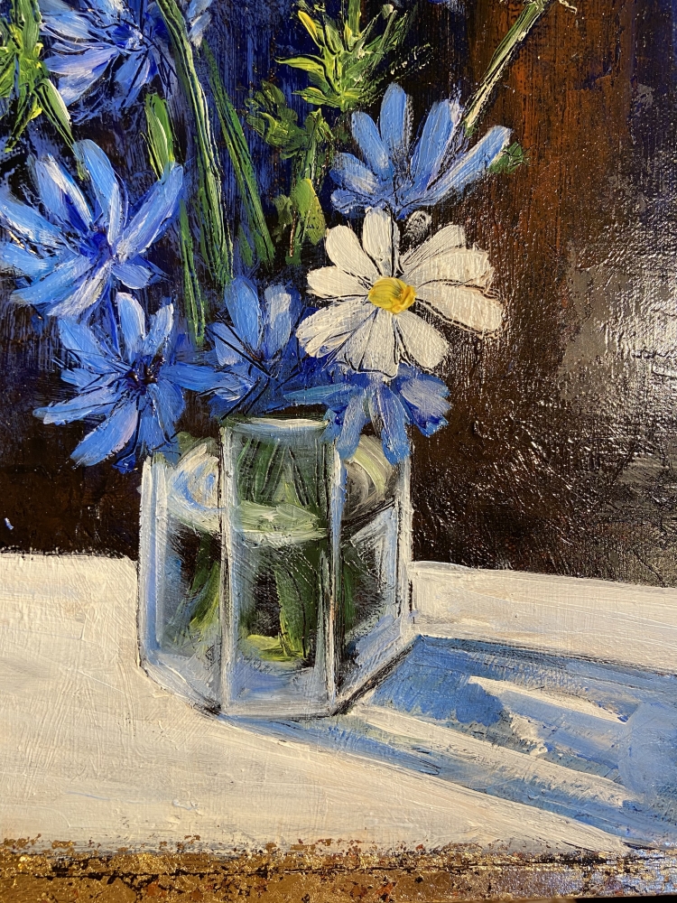 Blue flowers 