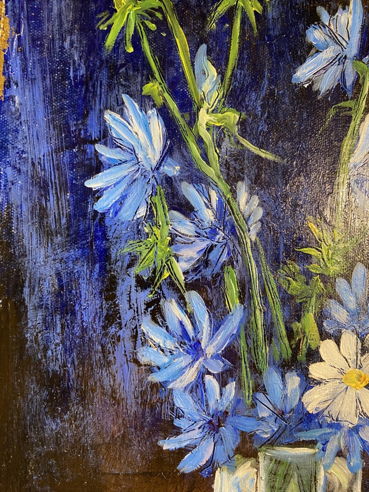 Blue flowers 