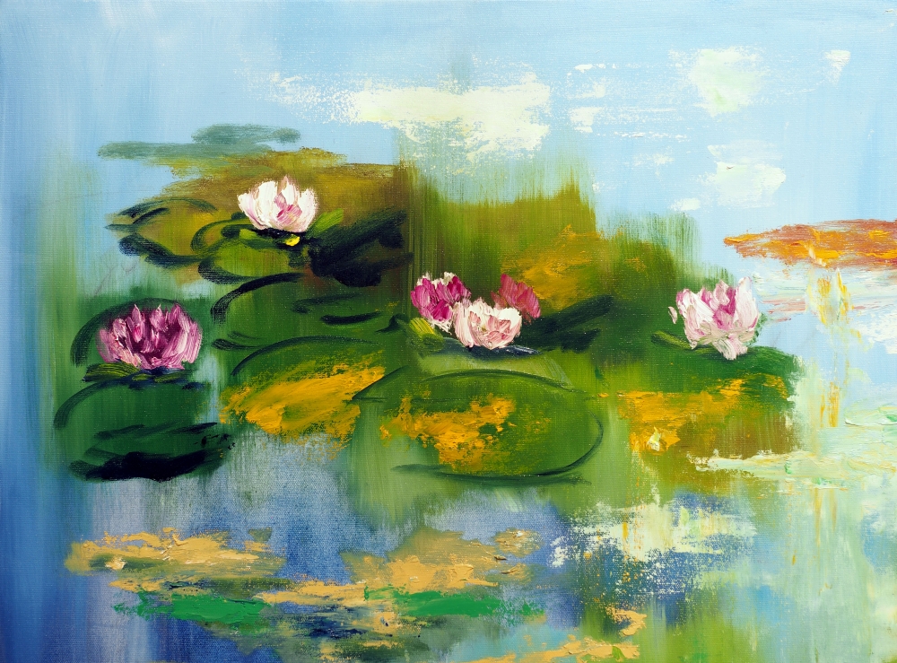 Water Lilies of Monet's Garden