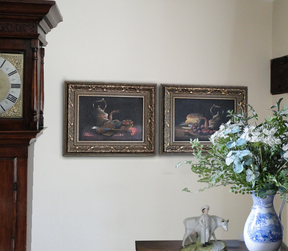 Two beautifully Framed Still Life paintings