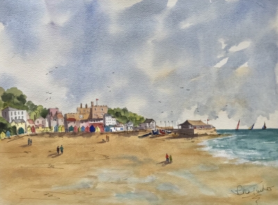 Early walkers at Broadstairs