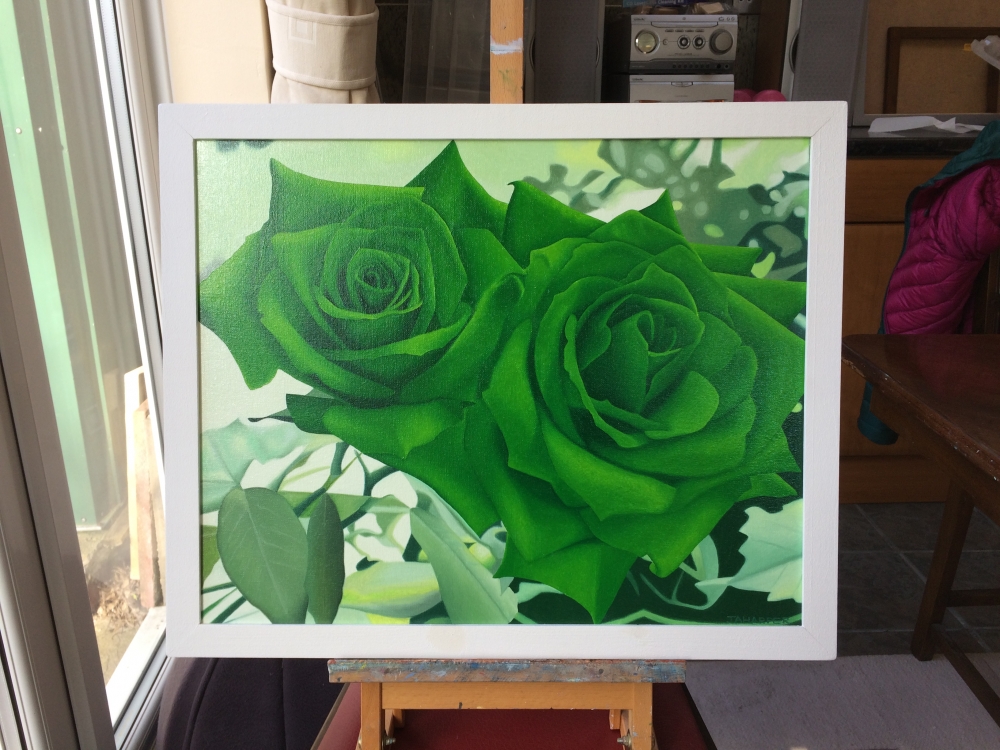 Green Roses