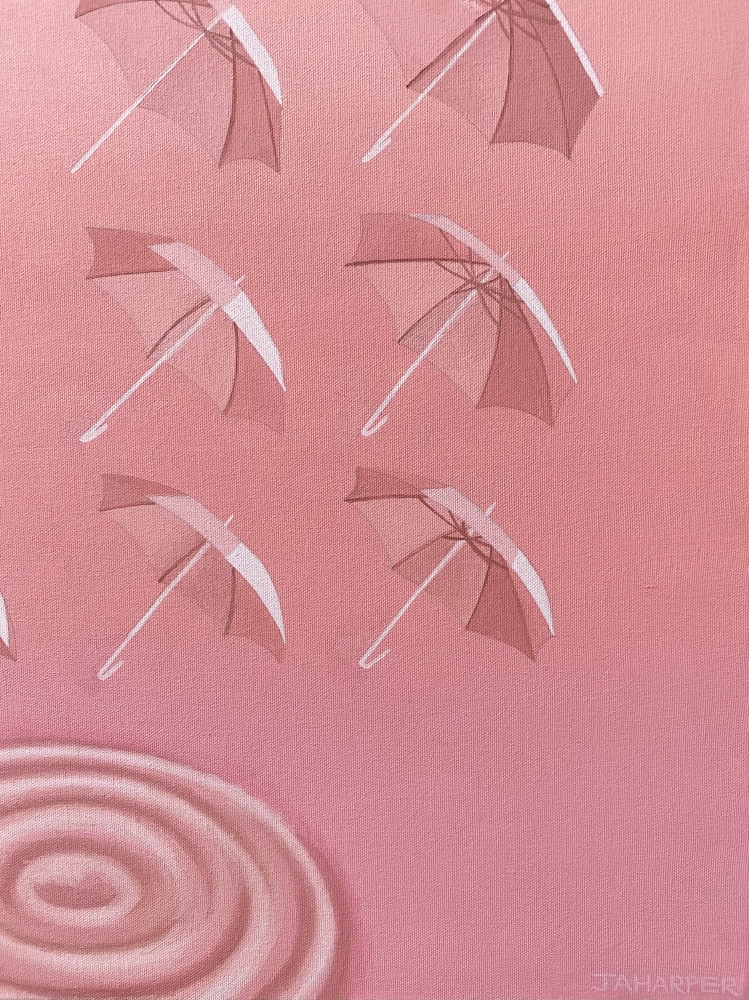 Pink Umbrellas