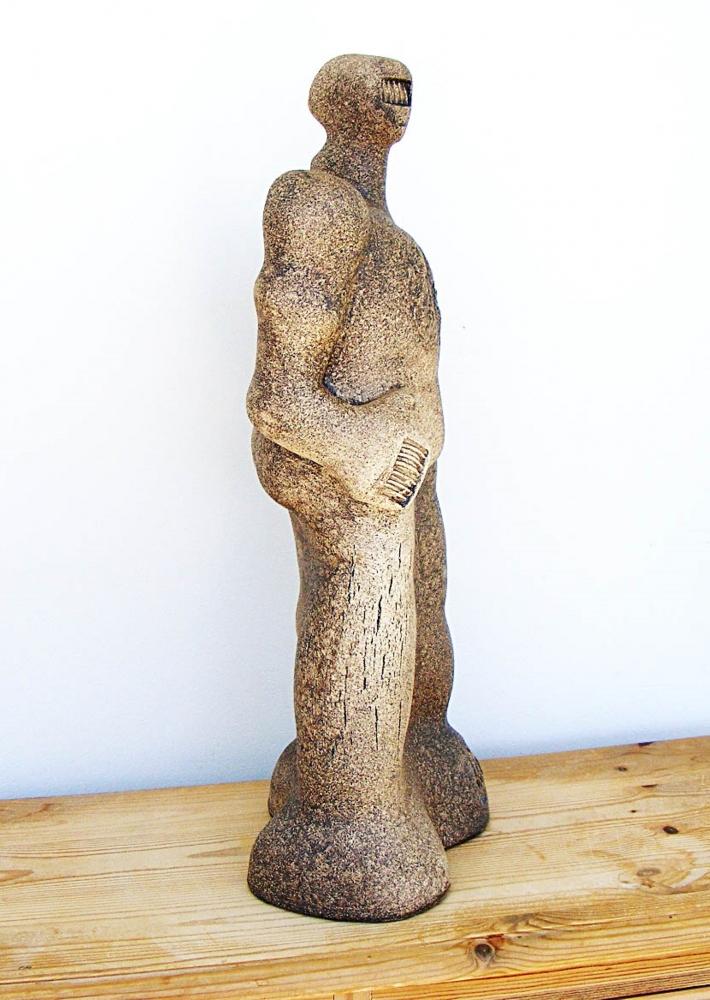 Mythological Giant, Fasolt, Builder of Valhalla - Ceramic Sculpture