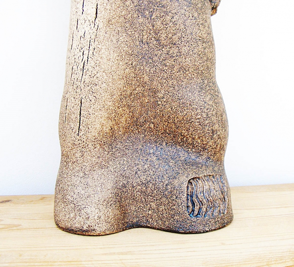 Mythological Giant, Fasolt, Builder of Valhalla - Ceramic Sculpture